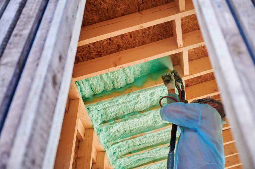 how long does spray foam take to dry